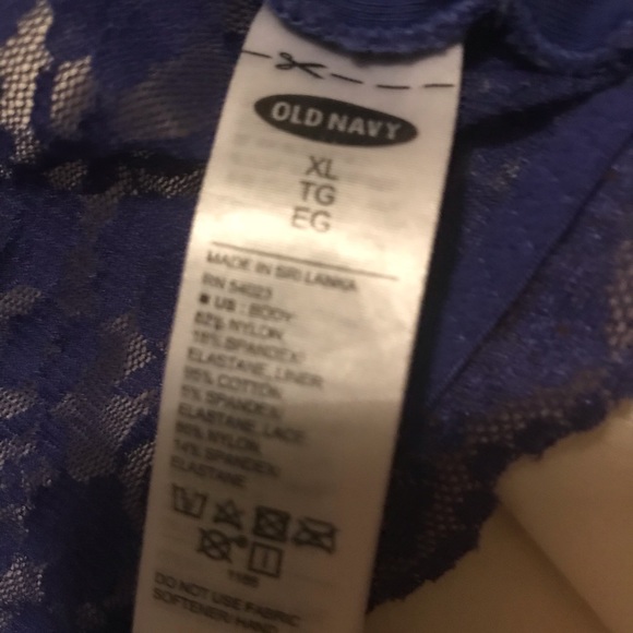 Blue lace bralette - Picture 4 of 4